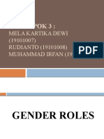 Kelompok 3 - Gender Roles