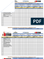 Registro de Asistencia de Los Estudiantes Agosto