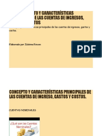 Blog Concepto y Características Principales de Las Cuentas de Ingresos, Gastos y Costos