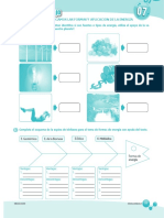 Ficha de Trabajo Identificamos Las Formas y Aplicación de La Energía