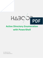 Active Directory Enumeration With PowerShell