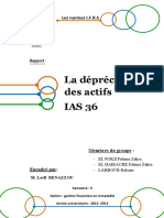 rapport IAS 36
