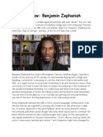 Interview With Benjamin Zephaniah