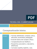 2009 Curriculum y Teoria Curricular