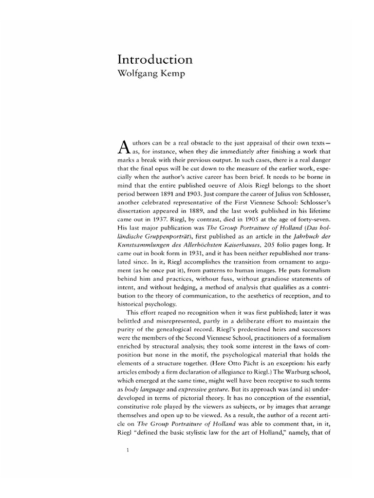 (Texts and Documents Series) Alois Riegl, Evelyn M. Kain, Wolfgang Kemp ...