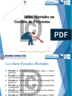 Siete Pecados Mortales en Gestión de Proyectos