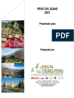 FIESTA TOURS PERU, Peru en Jeans 4d3n - 2021