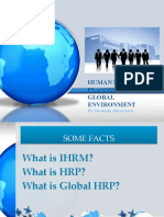 Global HRP: Human Resource Planning in a Global Environment