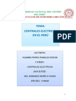 Centrales Electricas en El Peru