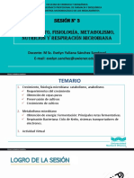 Clase 3 - Crecimiento, Nutrición, Metabolismo Microbiano