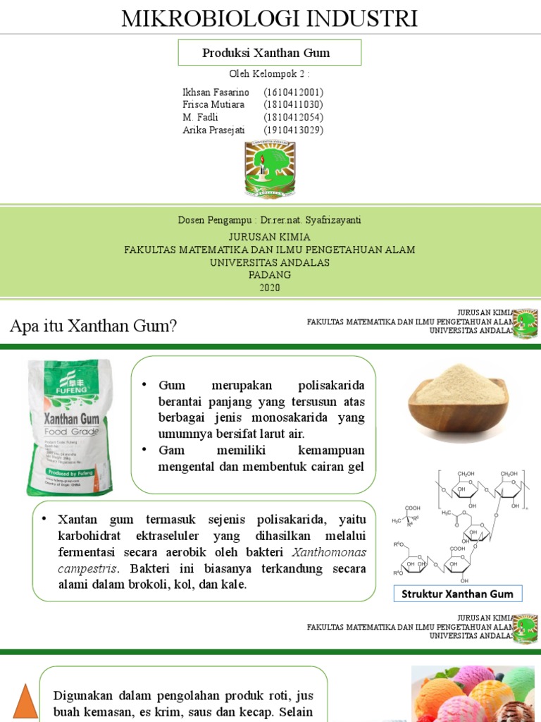 Group B Xanthan Gum 1 Pdf