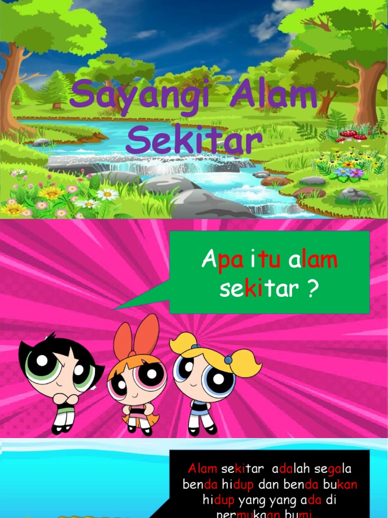 Sains Tema Alam Sekitar Pdf