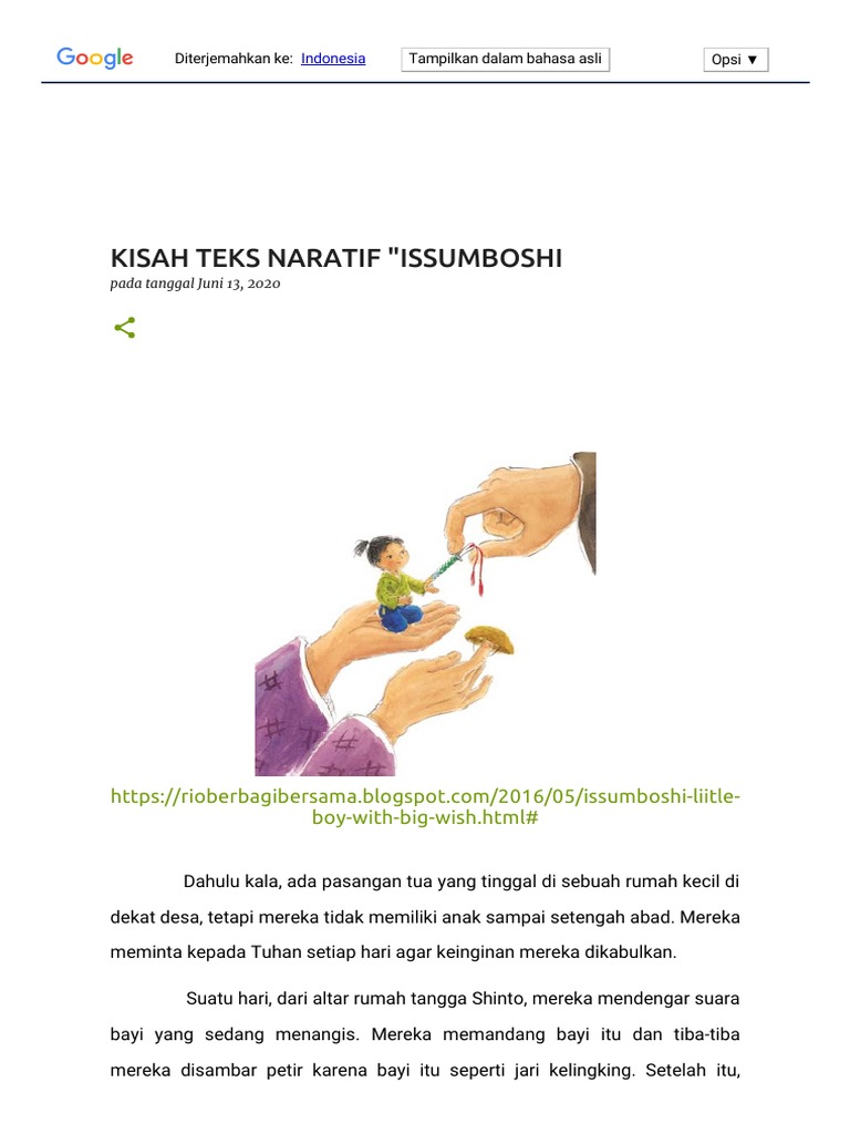 Kisah Naratif Issumboshi | PDF