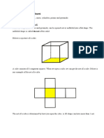 Grade 6 Planner Surface Area of 3D Solids