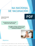 N-Esquema Nacional de Vacunación
