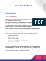 Bitácora Semanal de Dibujo de Plano de Fontanería