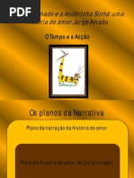 estrutura narrativa Gato Andorinha PPT