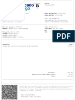 Factura: Subtotal: 319,60 Percepcion Iibb Buenos Aires 0,03 Total: 319,63