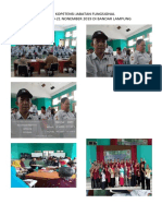 Uji Kopetensi Jabatan Fungsional Tanggal 19-21 Nonember 2019 Di Bandar Lampung