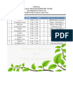 JADWAL PTS Kelas 4-6