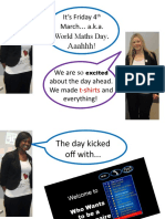 World Maths Day PPT For Assembly