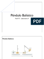 Lab 4: Pendulo Balisitico