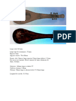 Dimensiones y especificaciones de una guitarra clásica