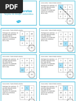 Tarjetas Desafío Matematico-Caminos Secretos