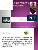 LESSON 9 Professional Ethics in Engineering