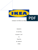 Analysis On IKEA in China
