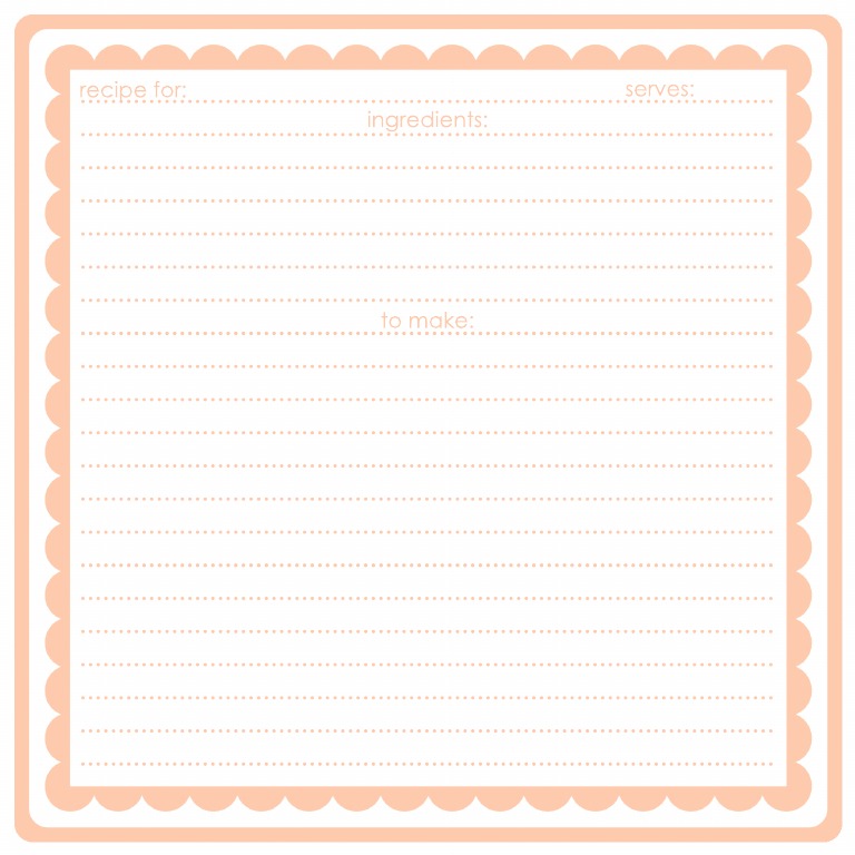 Recipe Card - Pink | PDF | Teaching Methods & Materials | Science ...