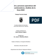 129172_Planificación y Procesos Operativos Del Tráfico de Contenedores. Análisis de La Línea MAF