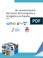 Estudio sector logística transporte España 2016
