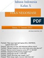 Materi Teks Negosiasi