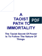 Taoist Path to Immortality