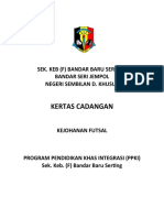 Kertas Kerja Futsal