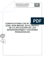 CONVOCATORIA CAS N°001 - 2020 - A