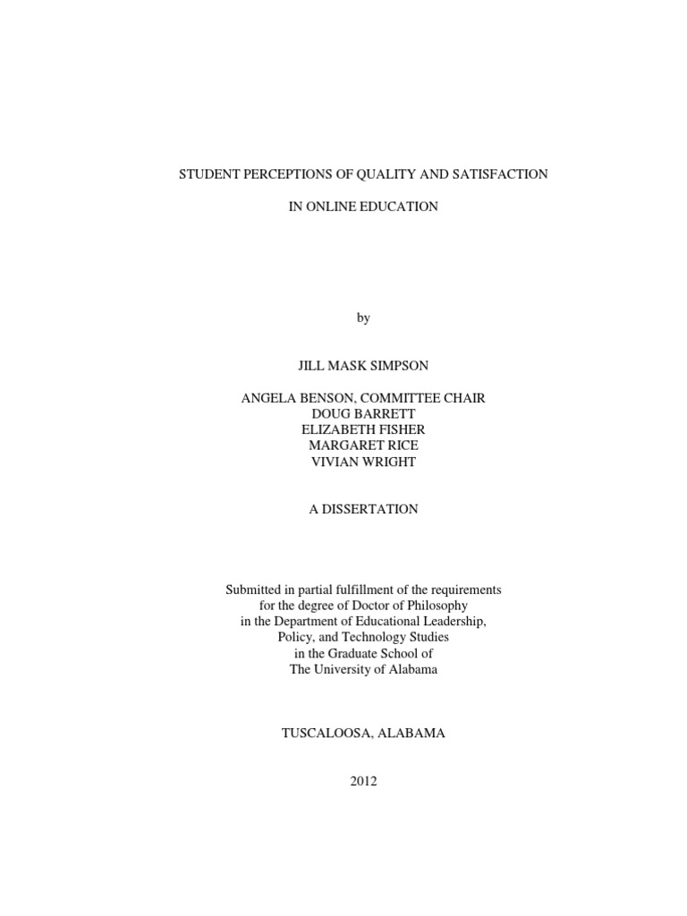 Thesis Sample | PDF | Educational Technology | Distance Education
