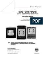 Diac / Difc / DSFC: Instruction Manual