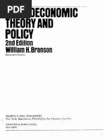 108 02 Branson Macroeconomic Theory and Policy | PDF