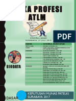 Etika Profesi Atlm: Choirul Anam Surabaya, 27 Juli 2019