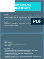 Tingkah Laku Ternak dan Sistem Tingkah Lakunya