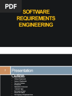 Software Requirements Engineering: Engr. Ali Javed