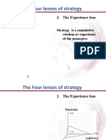 The 4 Lenses of Strategy: Experience, Idea & Discourse