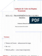 Aula 10 - Condução em Regime Transiente - Carta Tempo Temperatura