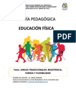 Guía Pedagogica de Educación Física 1,2,3 Grado