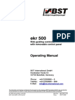 Ekr 500 Web Guiding Controller