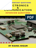 Electronics and Communication Interview Questions and Answers