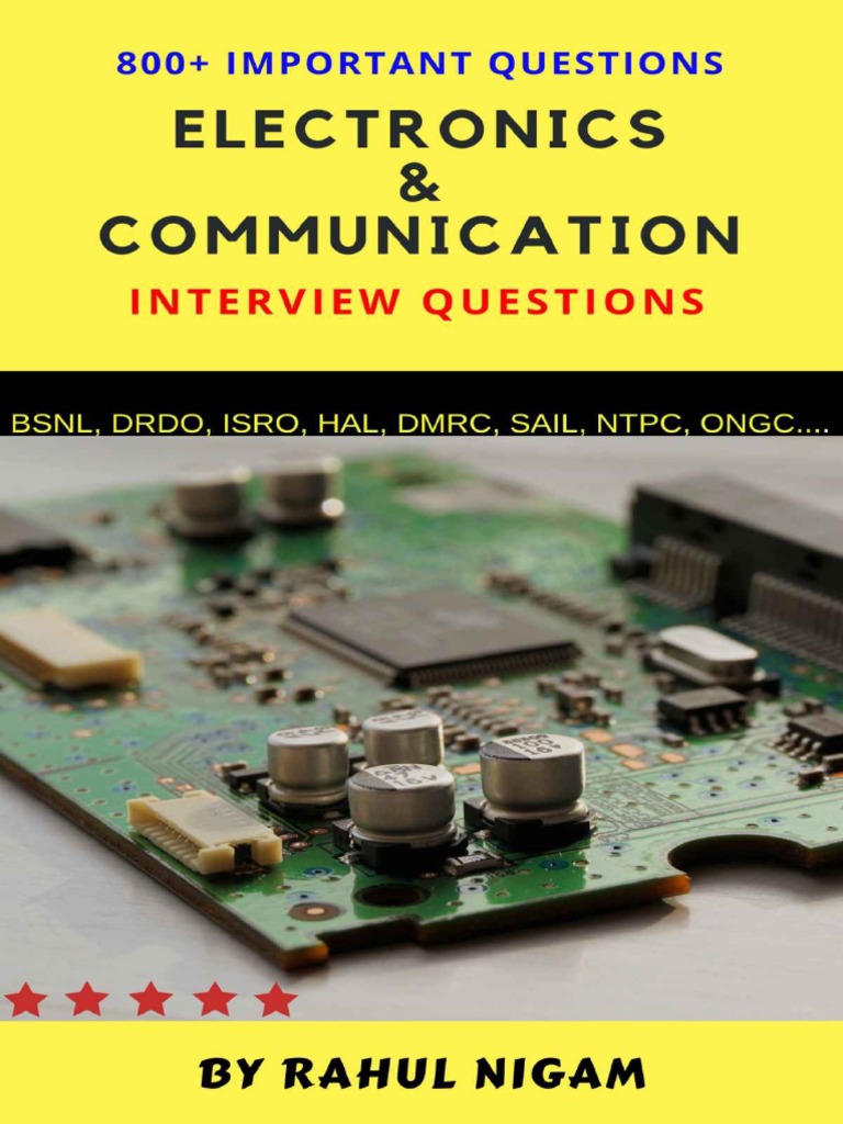 Electronics and Communication Interview Questions and Answers PDF