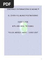 EL JOVEN Y EL MUNDO